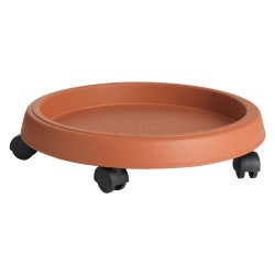 SOTTOVASO CIRCOLARE CON RUOTE Ã˜ 30 cm (PZ 1)