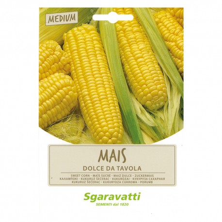 SEMI PER ORTAGGI E VEGETALI mais dolce Golden Bantam (PZ 10)