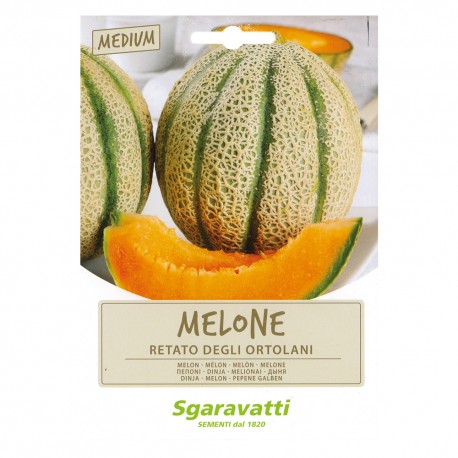 SEMI PER ORTAGGI E VEGETALI melone retato degli ortolani (PZ 20)