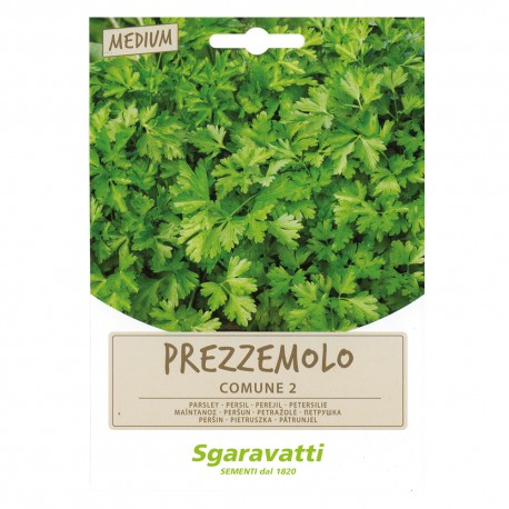 SEMI PER ORTAGGI E VEGETALI prezzemolo comune (PZ 10)
