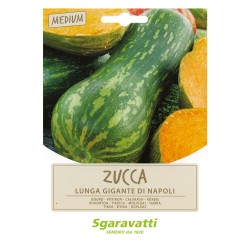 SEMI PER ORTAGGI E VEGETALI zucca lunga gigante di Napoli (PZ 20)