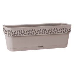 BALCONETTA RETTANGOLARE 'CLOE' lt.9,5 - greige/grigio quarzo (PZ 1)