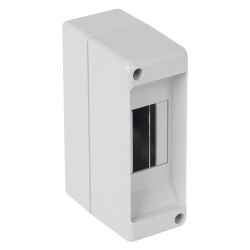 CENTRALINO DA PARETE 1/2 moduli - mm. 130 x 45 x 85 (PZ 1)