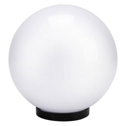 LANTERNA TESTA-PALO 'GLOBO' Ã˜ cm.30 - bianca (PZ 1)