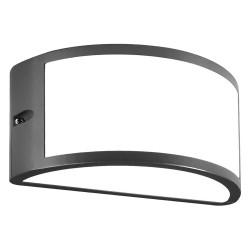 APPLIQUE 'BIA' 60 W - cm 22 x 12,1 x 10,8 grafite (PZ 1)