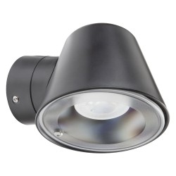 APPLIQUE LED 'CUP' E27 - nero (PZ 1)