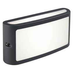 APPLIQUE LED 'SCREEN' grigio - 10 watt (PZ 1)