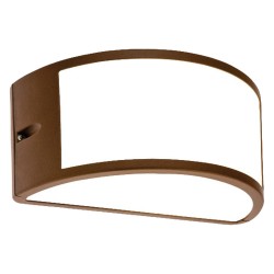 APPLIQUE 'UMBE' 60 W - cm 25 x 12 x 13 corten (PZ 1)