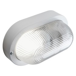 PLAFONIERA 'OVALE' colore bianco (PZ 1)