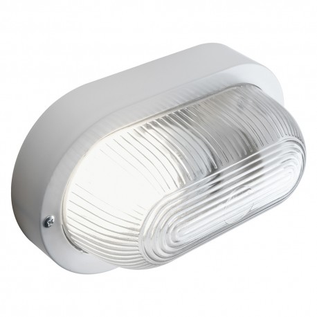PLAFONIERA 'OVALE' colore bianco (PZ 1)