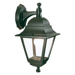 LANTERNA 'OLD' in basso - cm 37 x 18 x 20 nero (PZ 1)