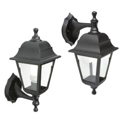LANTERNA DA PARETE 'UP&DOWN DEVIL' E 27 - 60 W (PZ 1)