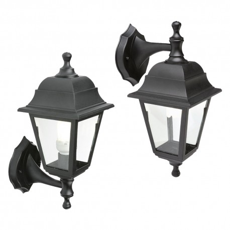 LANTERNA DA PARETE 'UP&DOWN DEVIL' E 27 - 60 W (PZ 1)