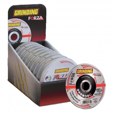 MOLA ABRASIVA PER INOX/FERRO Ã¸ 115 x 1 - box 50 pz + 5 omaggio (CF 1)