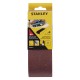 NASTRO ABRASIVO PER LEVIGATRICI A NASTRO mm 65 x 410 - gr. 80 (CF 1)