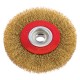 SPAZZOLA CIRCOLARE PER MOLA Ã˜ mm 75 - foro mm 13 (BL 1)