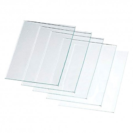 VETRO PER SCHERMO trasparente cf.100 pz mm 50 x 105 (CF 1)