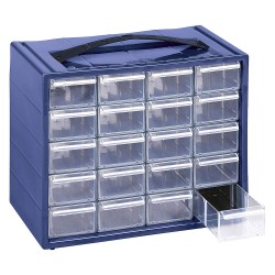 CASSETTIERA MONOBLOCCO 'ESPACE' E/20 cm 29 x 15 x 22 - 20 Cassetti (PZ 1)