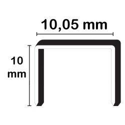 PUNTI PER FISSATRICE MECCANICA M. 110 - 1008 pz - blister (BL 1)