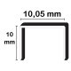 PUNTI PER FISSATRICE MECCANICA M. 110/13 cf. 5000 pz (CF 1)