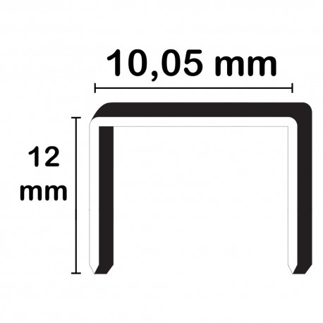 PUNTI PER FISSATRICE MECCANICA M. 112/AP - 840 pz - blister (BL 1)