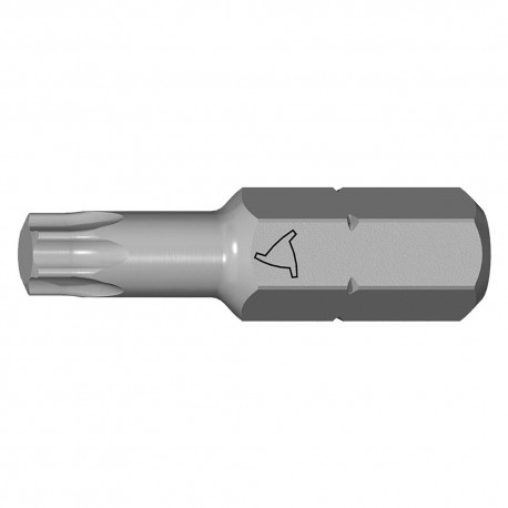INSERTI PER VITI IMPRONTA TORX TX 40 x 25 mm - cf.10 pz (CF 1)