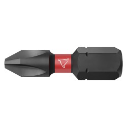 INSERTI PER VITI 'E-PRO TORSION IMPACT' PH 1 x 25 mm - cf.2 pz (CF 1)