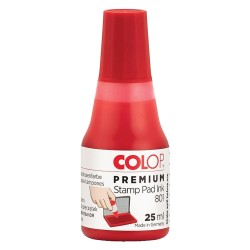 INCHIOSTRO PER TIMBRI colore rosso (PZ 10)