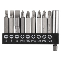 INSERTI PER AVVITATORE 10 pezzi (CF 1)