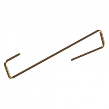 GANCIO FERMACOPPO AD 'S' lunghezza 90 mm (PZ 100)