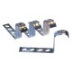 GANCIO FERMATEGOLE lunghezza 80 mm (PZ 200)