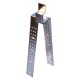 STAFFA PORTA LISTELLO larghezza sede listello 50 mm (PZ 1)