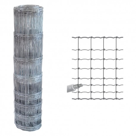 RETE PASTORALE 120/9/15 Filo Ã˜ mm. 1,8/2,2 - H. cm 120 x mt. 50 (RT 1)