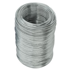 BOBINA FILO FERRO ZINCATO A 2 FILI n. 4 x 2 (KG 25)