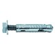 TASSELLO ANCORANTE ACCIAIO 'NTR/V' NTR10/V 15 x 60 - vite M 10 x 80 (PZ 25)