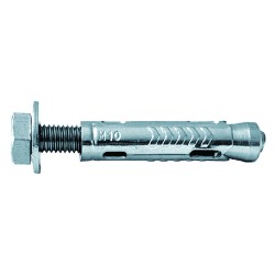 TASSELLO ANCORANTE ACCIAIO 'NTR/V' NTR10/V 15 x 60 - vite M 10 x 80 (PZ 25)