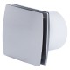 ASPIRATORE ELICOIDALE ELETTRICO 'DECOR' d.mm 100 - 100 m3/h - 19W silver (PZ 1)