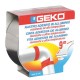 NASTRO ADESIVO IN ALLUMINIO 'SMOKE' mm. 40 x 9 mt - col. naturale (PZ 1)