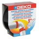 NASTRO ADESIVO IN ALLUMINIO 'SMOKE' mm. 40 x 9 mt - col. nero (PZ 1)