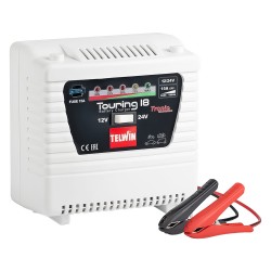 CARICABATTERIA 'TOURING 18' 12/24 V - 230 V - 1 PH 50/60Hz (PZ 1)