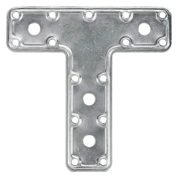 GIUNZIONE PESANTE 'A T' ART.851ZS mm 115 x 160 x 45 (PZ 10)