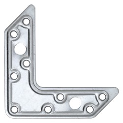 GIUNZIONE AD ANGOLO PESANTE ART.852ZS mm 83 x 120 x 30 (PZ 10)