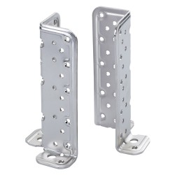 SUPPORTO PER PILASTRI AD AVVITARE UNIVERSALE ART.883ZS mm 73 x 177 x 46 x 70 (PZ 8)