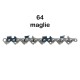 CATENA PER MOTOSEGA SERIE 'BPX' '20BPX-064E' / 3,25 - sp.1,3 - 64 maglie (PZ 1)