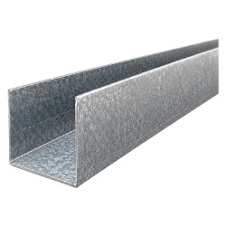 GUIDA PERIMETRALE PER MONTANTE mm 29 x 30 per C27 x 49 - mt.3 (PZ 10)
