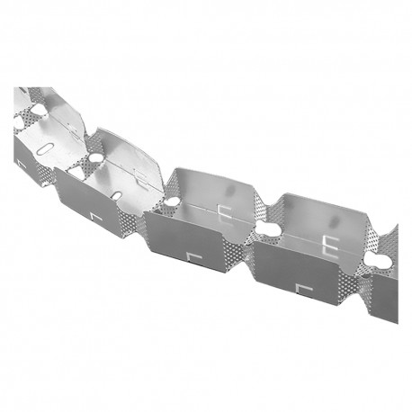 GUIDA PER PAVIMENTO FLESSIBILE mm 50 x 40 - mt.3 (PZ 1)