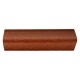 PARASPIGOLO ORNAMENTALE BAROCCO mm 30x30 h. cm 290 - noce scuro (PZ 10)