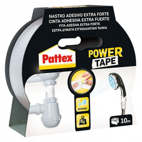 NASTRO TELATO 'PATTEX' mm 50 x mt. 10 - colore bianco (PZ 1)