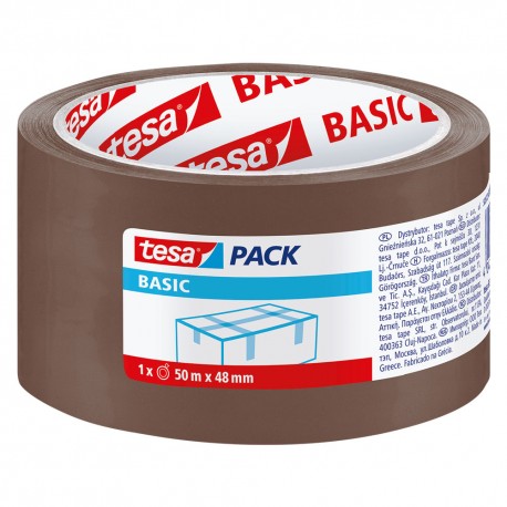 NASTRO PER IMBALLAGGIO 'BASIC PP' 58573 mm 48 x mt. 50 avana (PZ 36)