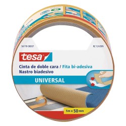 NASTRO BIADESIVO UNIVERSALE mm 50 x mt. 5 (PZ 6)